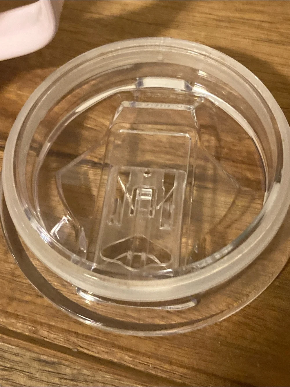 Corkcicle Light Pink Insulated Coffee Mug with Clear Lid